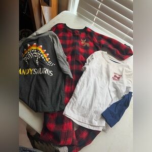 3 Piece Lot of  boys 4T clothes, with Holiday shirts.